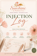 Injection Site Rotation Guide & Log